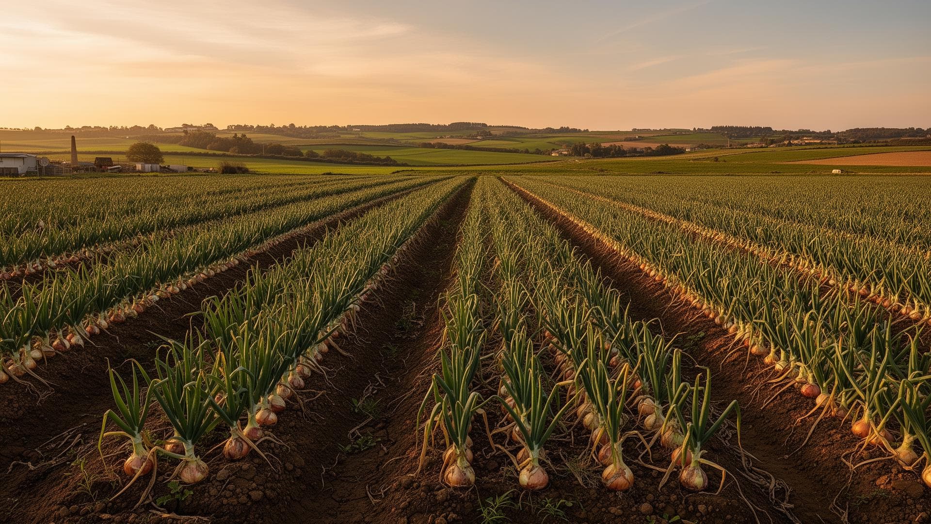Onion farming fields of Mahin International